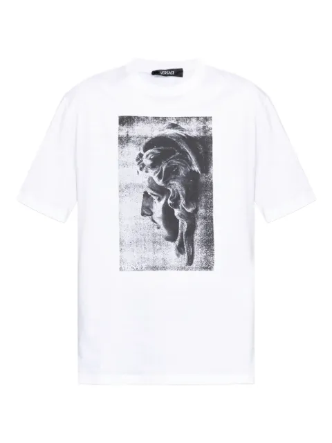 Versace Medusa-print T-shirt White 10133021A15085