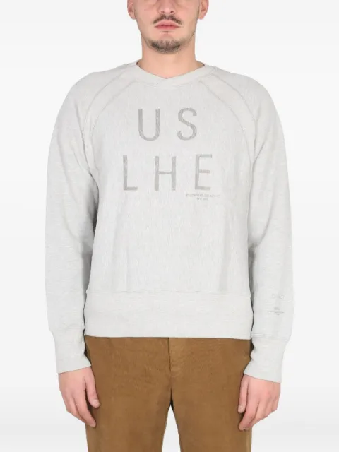 Engineered Garments crew-neck sweatshirt Grey 22F1B020NLP005C