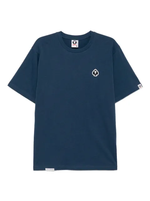 AAPE BY *A BATHING APE® short-sleeved T-shirt Blue ATE1599XXO