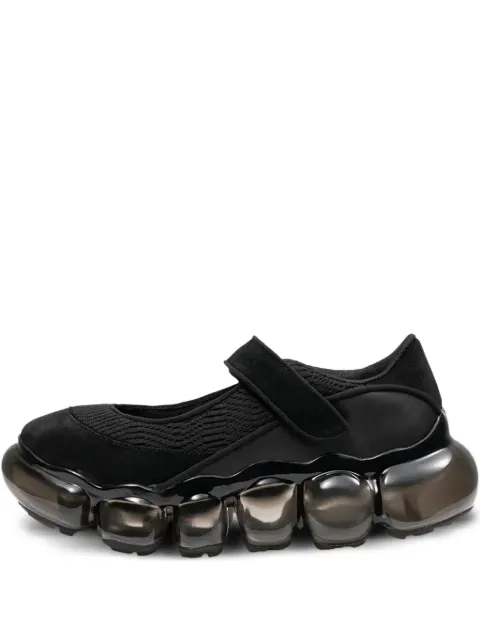 GROUNDS Moopie Mary Jane bubble-sole sneakers Black 1056
