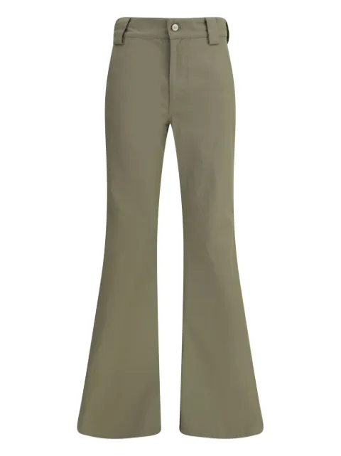 Balenciaga belt-loops trousers Green 838866TKP07