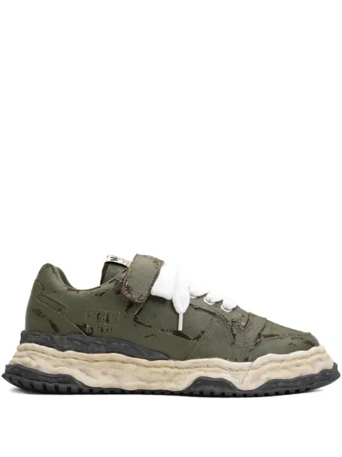 Maison MIHARA YASUHIRO Keith low-top sneakers Green A15FW711