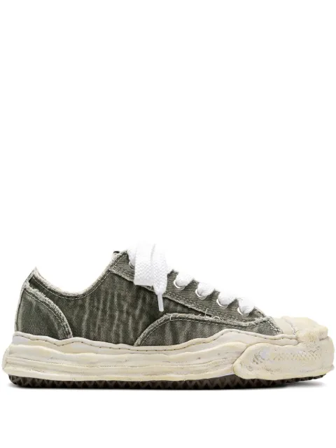 Maison MIHARA YASUHIRO Hank denim low-top sneakers Grey A15FW731