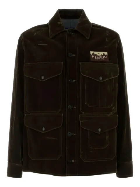 Junya Watanabe MAN x Filson patchwork pocket jacket Brown WPJ0171