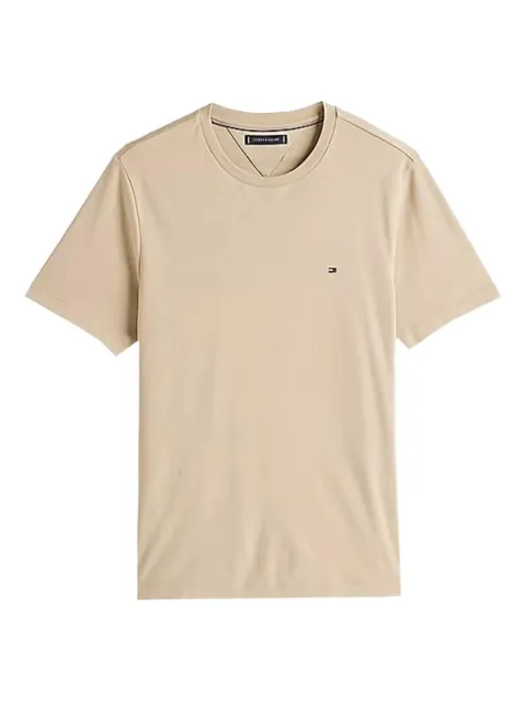 Tommy Hilfiger logo cotton T-shirt Neutrals MW0MW37508
