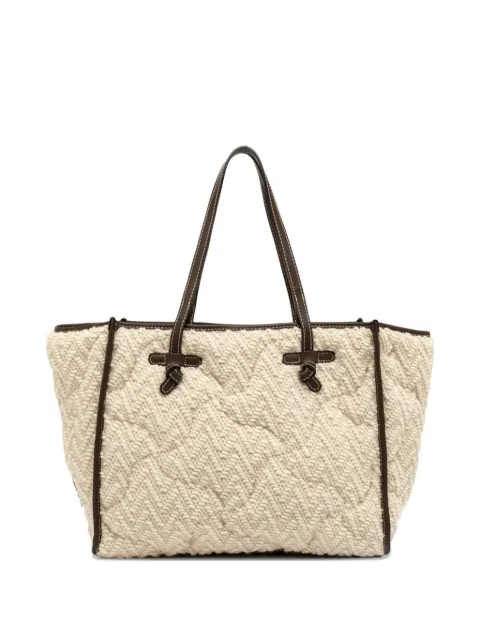 GIANNI CHIARINI chevron-quilted tote bag Neutrals BS12090DBLTOUCH