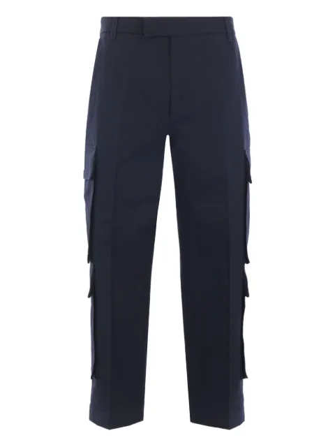 Thom Browne multi-pocket cotton trousers Blue MTU343U07738