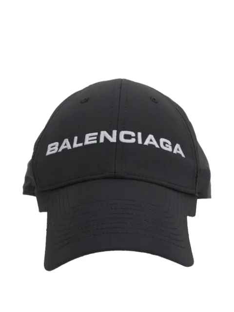 Balenciaga logo-embroidered baseball cap Black 8343994F2B7