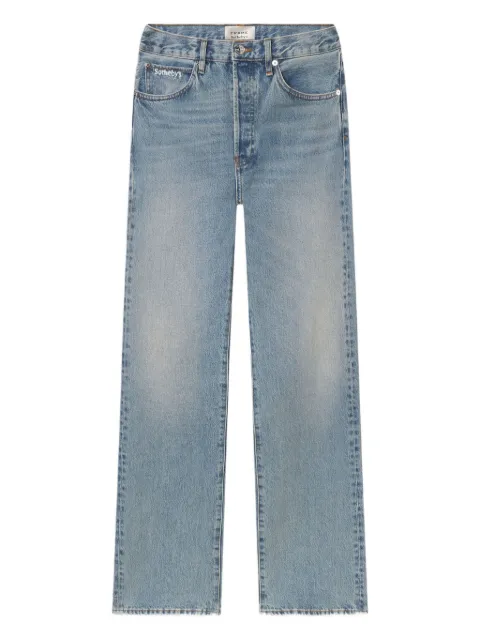 FRAME x Sotheby's frayed jeans Blue 1005SB210