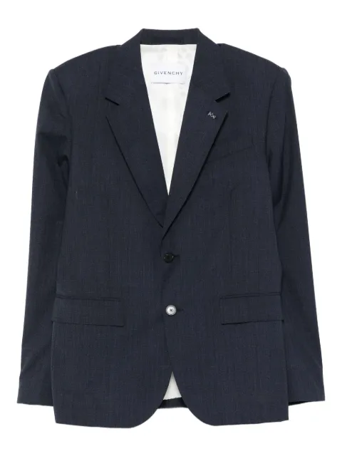 Givenchy wool blazer Blue BM30K4164U