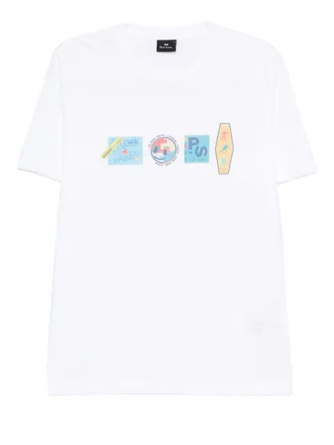 PS Paul Smith graphic-print T-shirt White M2R011RTP5259
