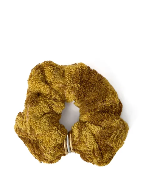 Chloé logo-engraved scrunchie Yellow CH25ATH02SPN