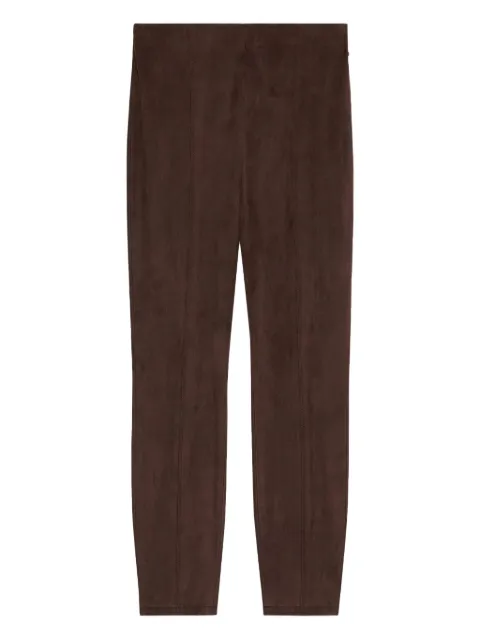 Pennyblack suede trousers Brown 37840522CAVALESEMARRONE