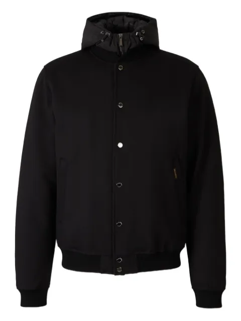 Moorer Callum hooded jacket Black MOUGI101092TEPAK84
