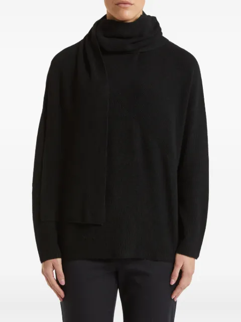Pennyblack scarf-detail sweater Black VADET009