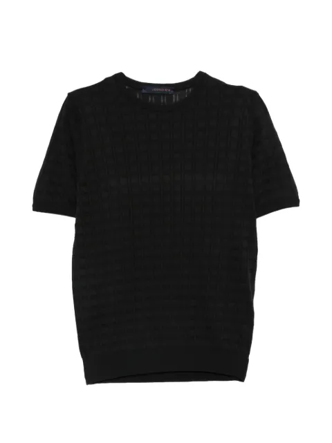 Jeordie's patterned T-shirt Black 00240540