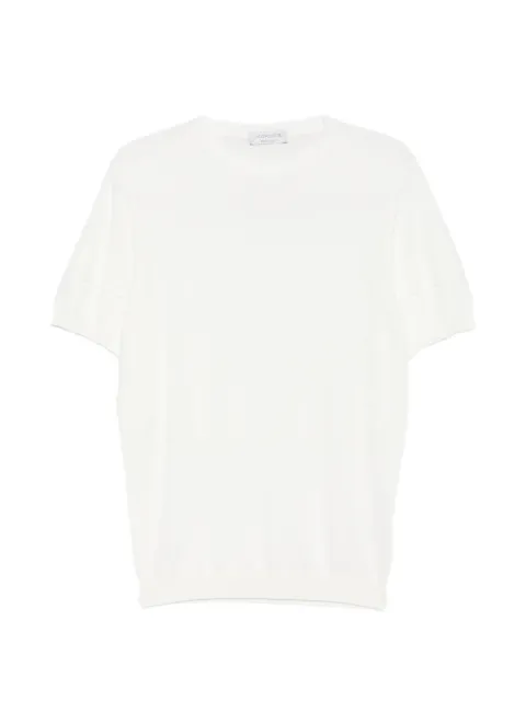 Jeordie's horizontal-stripe T-shirt White 20608BIANCO