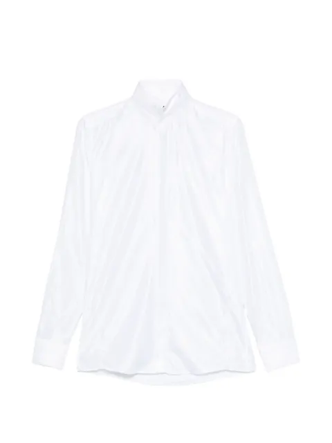 Carlo Pignatelli high-neck shirt White B4CER45U0CP136