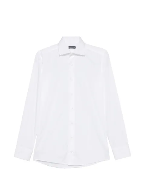 Carlo Pignatelli long-sleeve spread-collar shirt White B4ALL00U0CP13410
