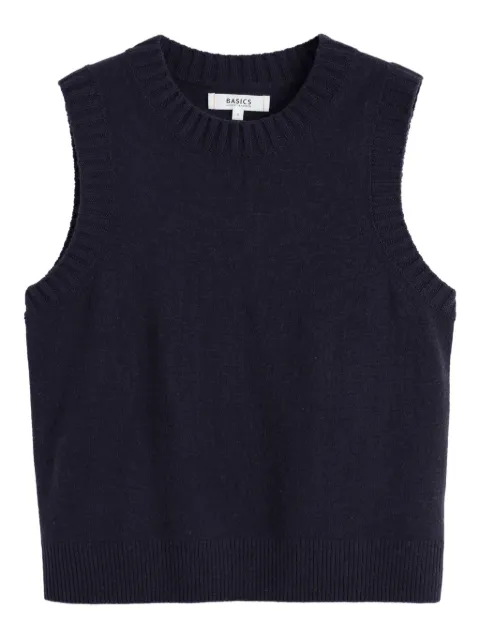 Chinti & Parker round-neck vest Blue KAW2515NAVY