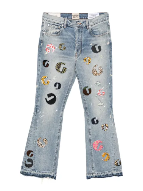 GALLERY DEPT. G Time flared jeans Blue GT40082FMDWI