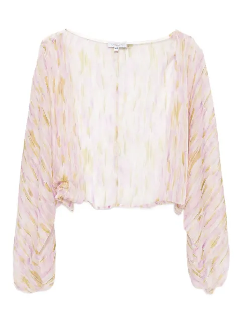GIADA CURTI square-neck blouse Pink GCR23CS85C08ROSA