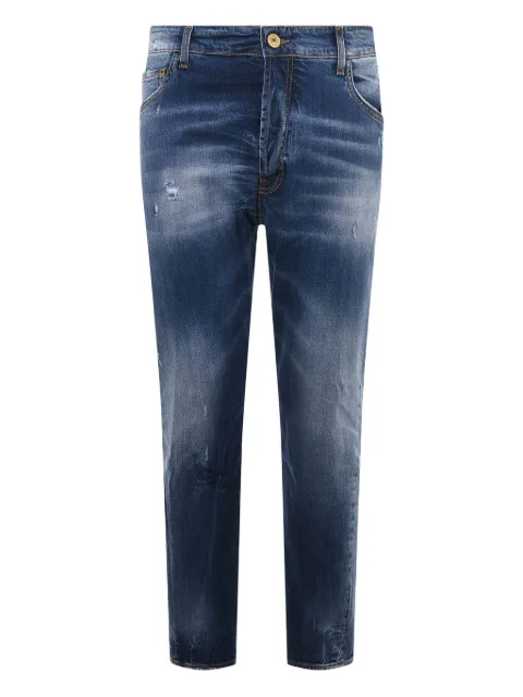 YES LONDON stretch-cotton jeans Blue XJ3067TWISTDENIM