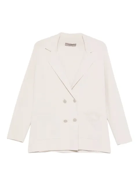 D.Exterior double-breasted blazer Neutrals 5828710LIN