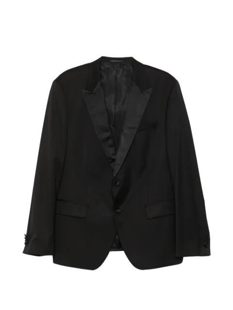 BOSS Halwod peak-lapel dinner jacket Black 50379895