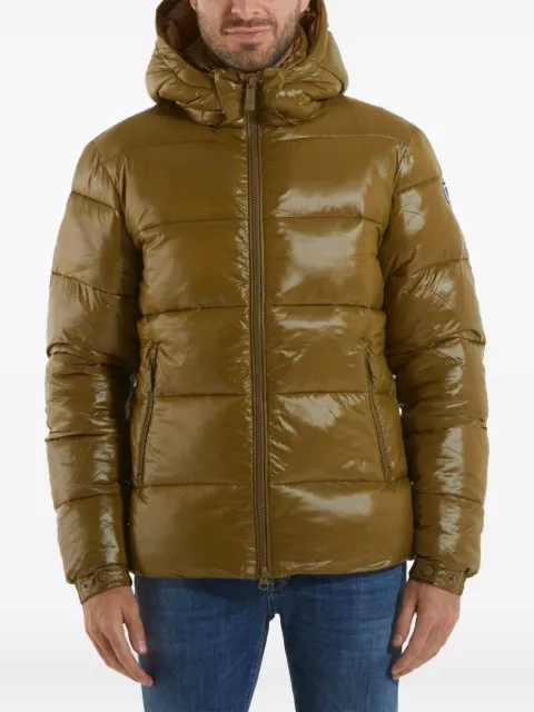 Rossignol hooded quilted jacket Green RLNMJ31648