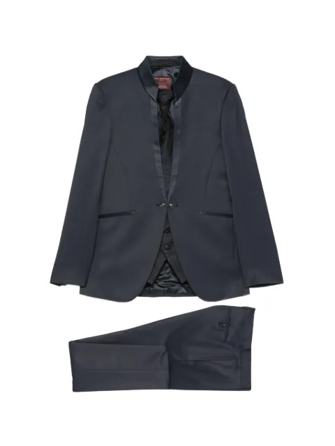 Carlo Pignatelli single-breasted four-piece suit Blue 46JX921L107912