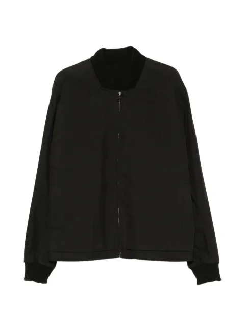 Costumein Dakvik zip-up ribbed-trim jacket Black V07