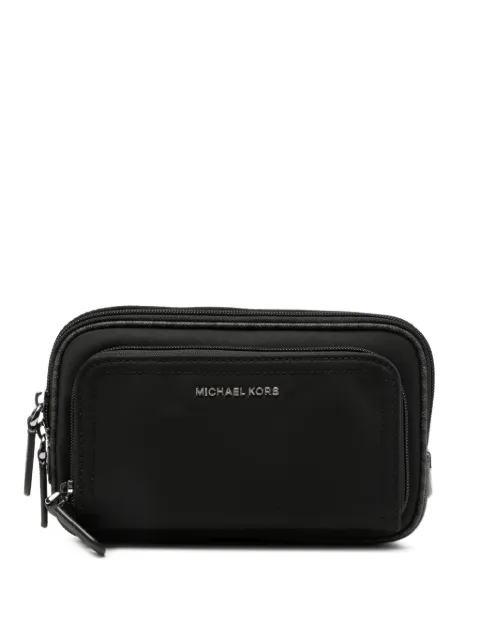 Michael Kors logo-plaque belt bag Black 33R3LBKY1BNERO