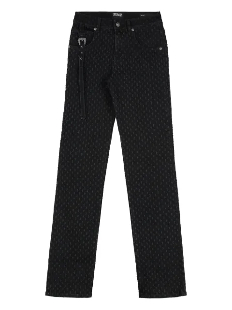 Versace Jeans Couture high-rise trousers Black 78HAB50TDW060AG1