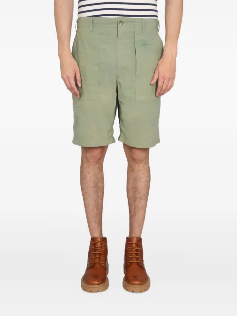 Engineered Garments cotton shorts Green 23S1E003ND035