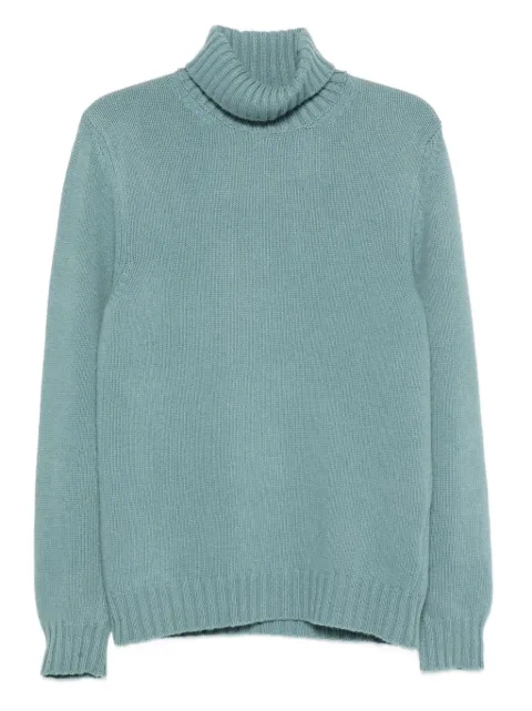 Fedeli turtleneck sweater Blue MU006094