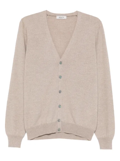 GIUUNO buttoned cardigan Neutrals 58185142960