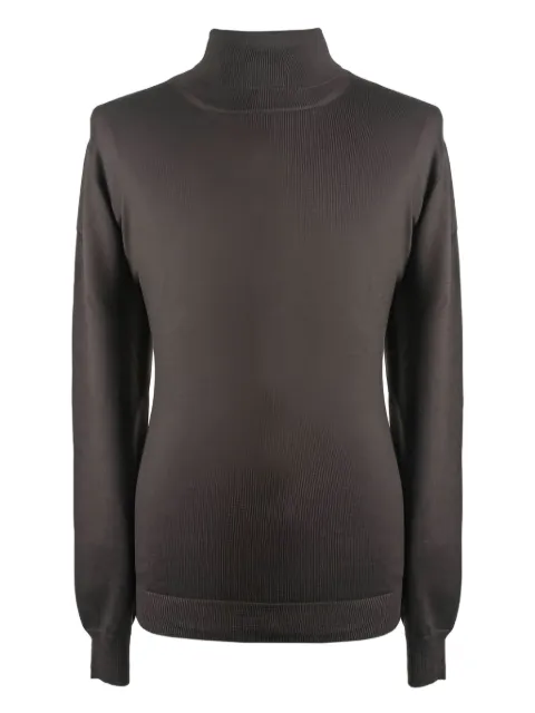 GIUUNO turtleneck wool sweater Grey 55157142901
