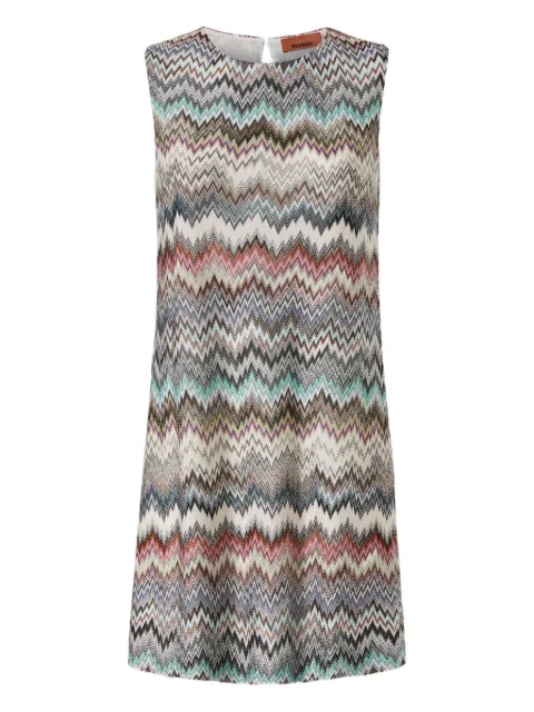 Missoni sleeveless mini dress Grey DS25WG1XBR012G