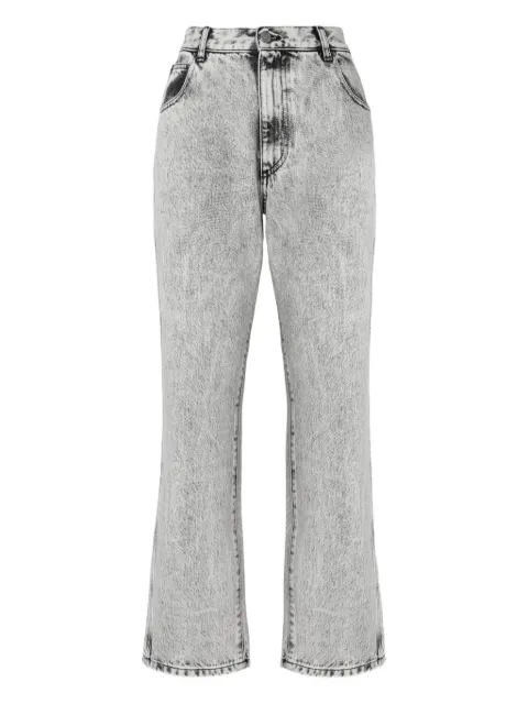 Missoni acid-wash logo-plaque jeans Grey DS25WI0NBW00XX