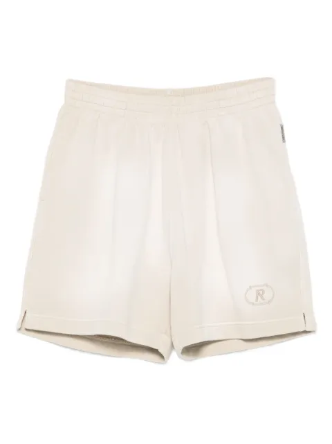 Represent Grand Vintage elasticated-waistband logo shorts Neutrals MLM100281