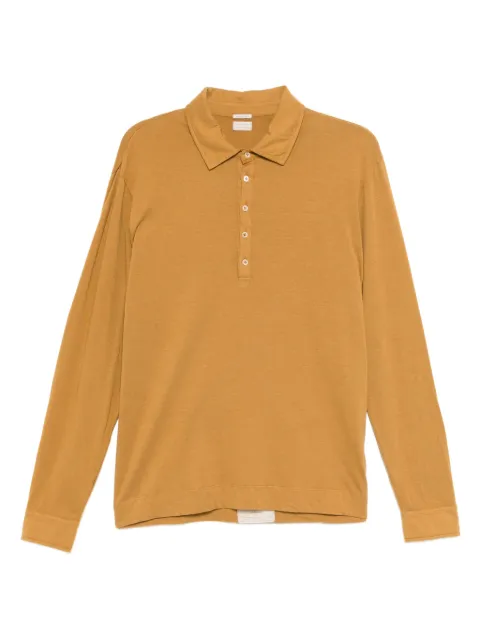 Massimo Alba long-sleeve polo shirt Orange ISCHIAJ0084U254