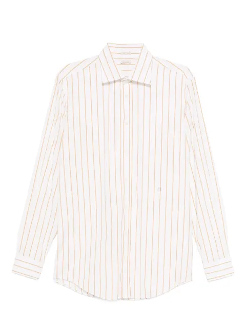 Massimo Alba striped cotton shirt White GENOVAT4705R254