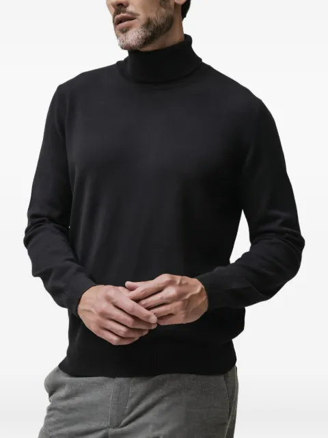 GIUUNO turtleneck long-sleeve sweater Black 55157196900