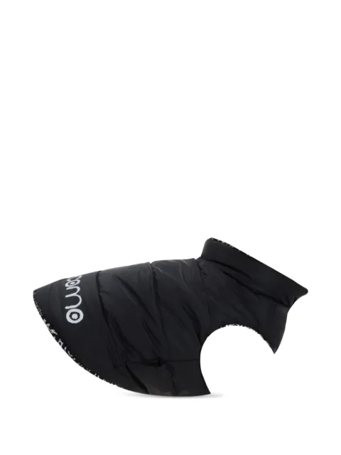 10 CORSO COMO x Poldo Dog Couture reversible padded dog gilet Black GILETDOUBLEPOLYSTAMPATO