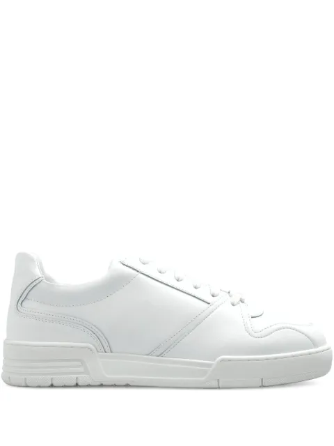 Moschino panelled lace-up sneakers White MB15214G0NGA0