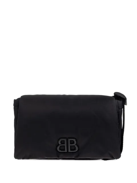 Balenciaga logo shoulder bag Black 8066302ABFB