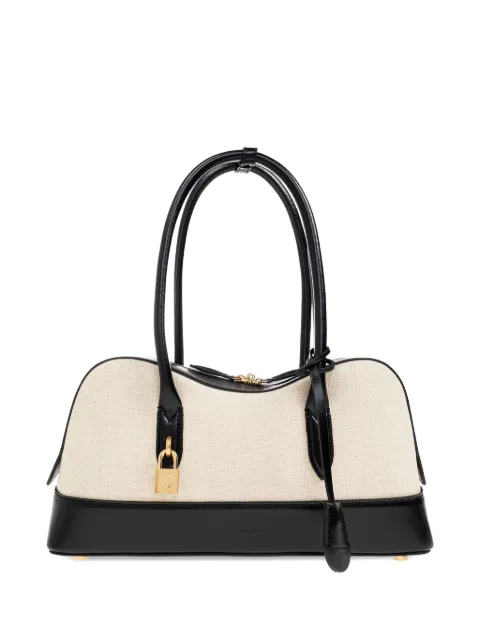 Stella McCartney Ryder padlock curved tote bag Neutrals 7B0138WP0555