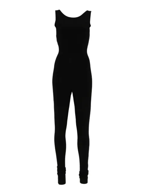 Norma Kamali sleeveless jumpsuit Black KK225JPLQ69001
