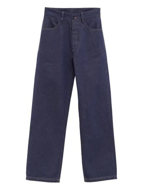 Baserange contrasting zip-fastening jeans Blue PATADEAU25